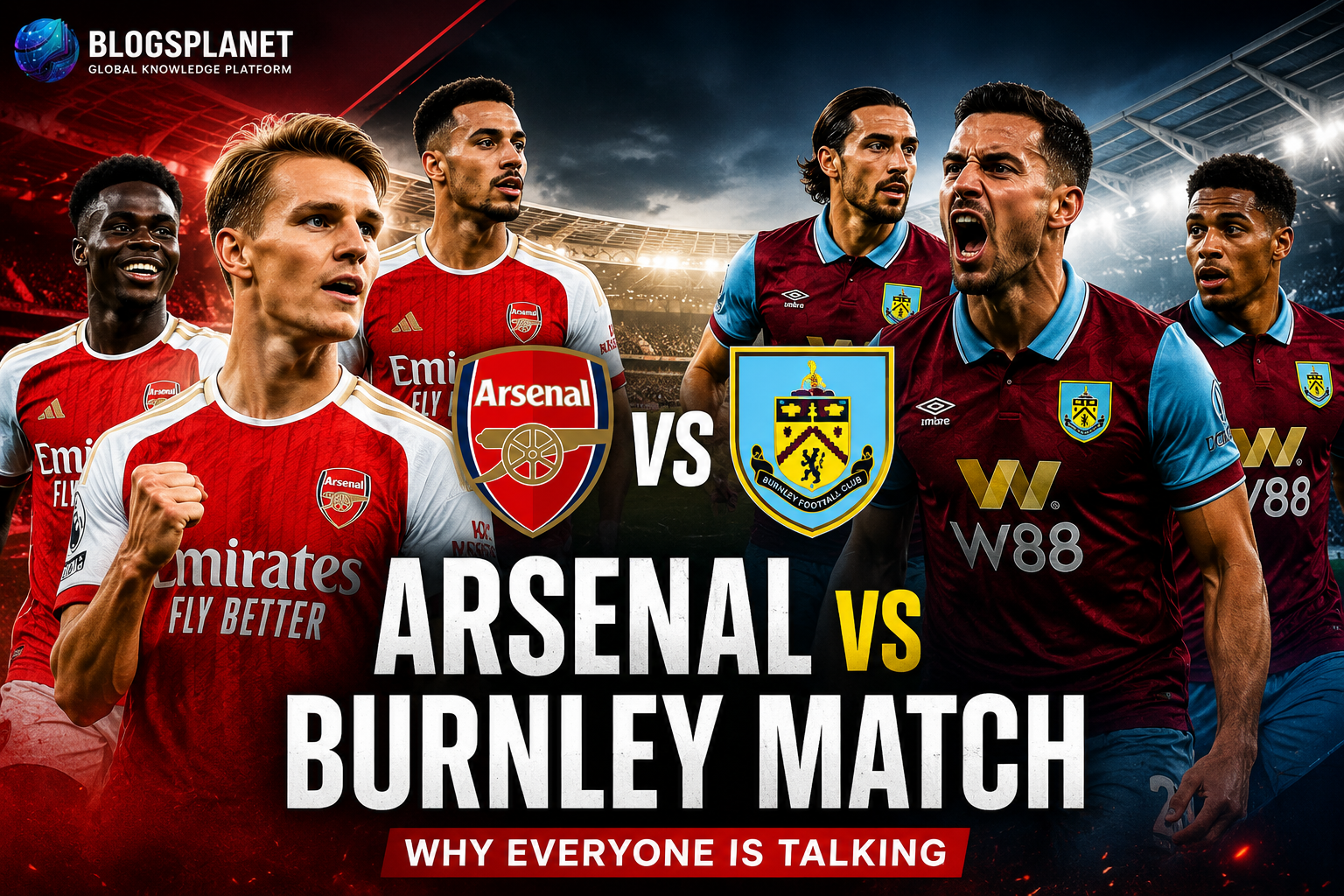Arsenal vs Burnley Match