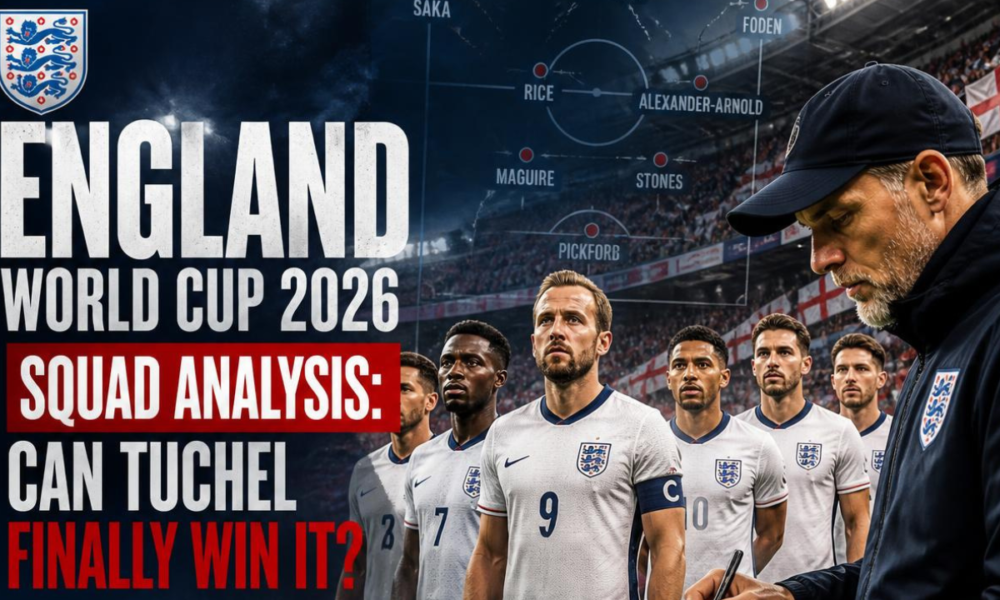 England World Cup 2026 Squad Analysis: Can Tuchel Finally Win It?