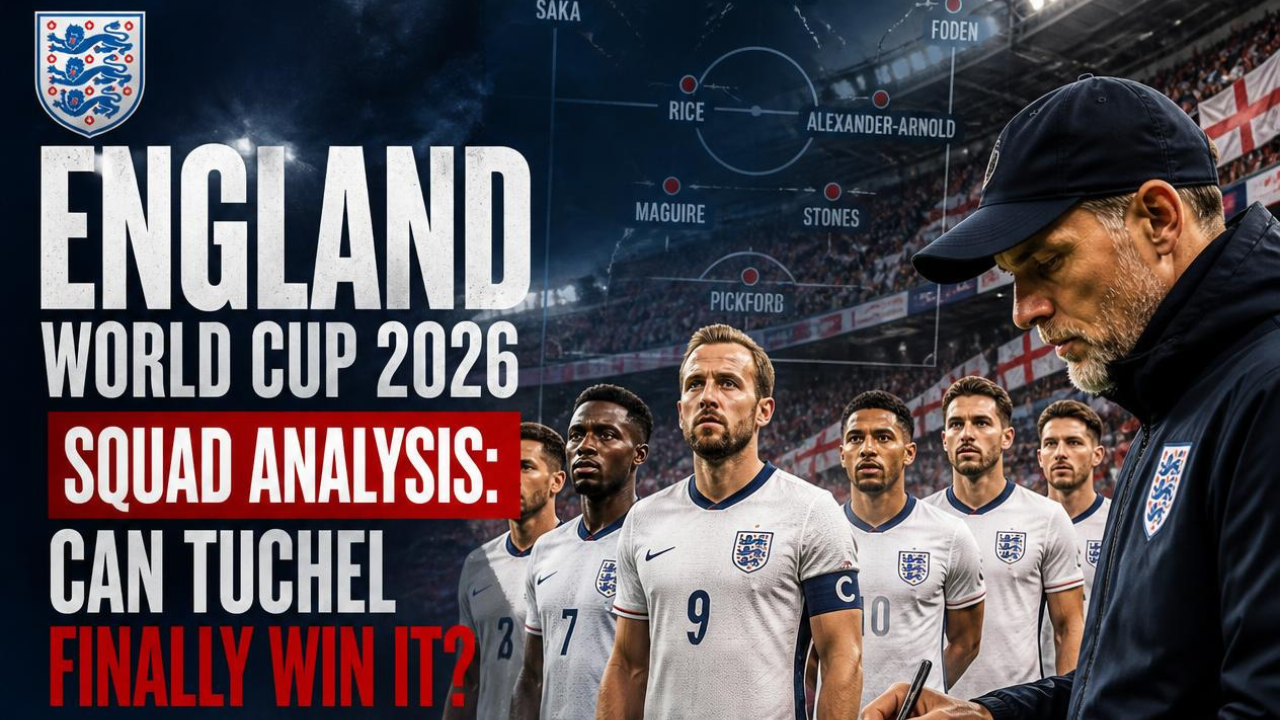 England World Cup 2026 Squad Analysis: Can Tuchel Finally Win It?